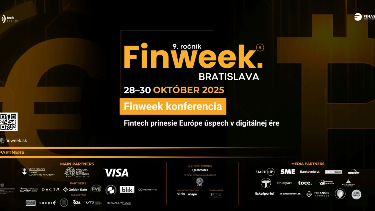 Konferencia Finweek Bratislava 2025: Bratislava spojí dva najdynamickejšie fintech regióny sveta: strednú a východnú Európu s juhovýchodnou Áziou